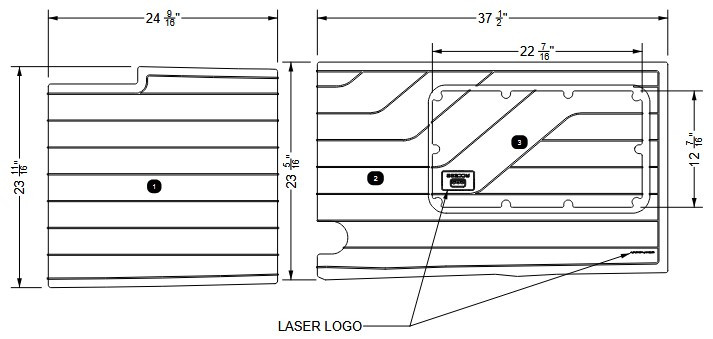 NON-SKID, STRINGER MID STBD G25 2026
