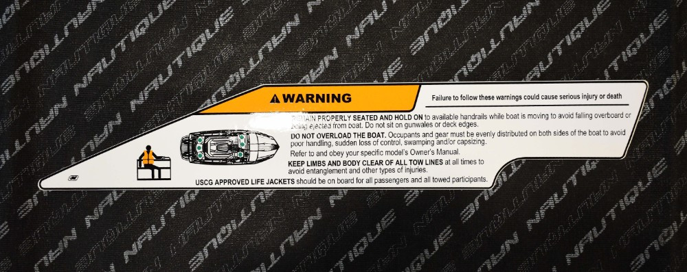 DECAL, Ski Nautique Passenger Compartment 2026