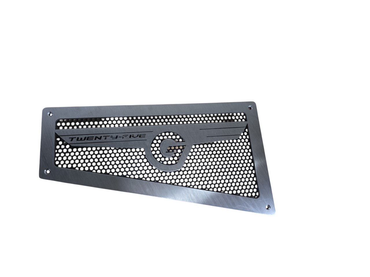 G25 Sub vent Wing Logo Plate