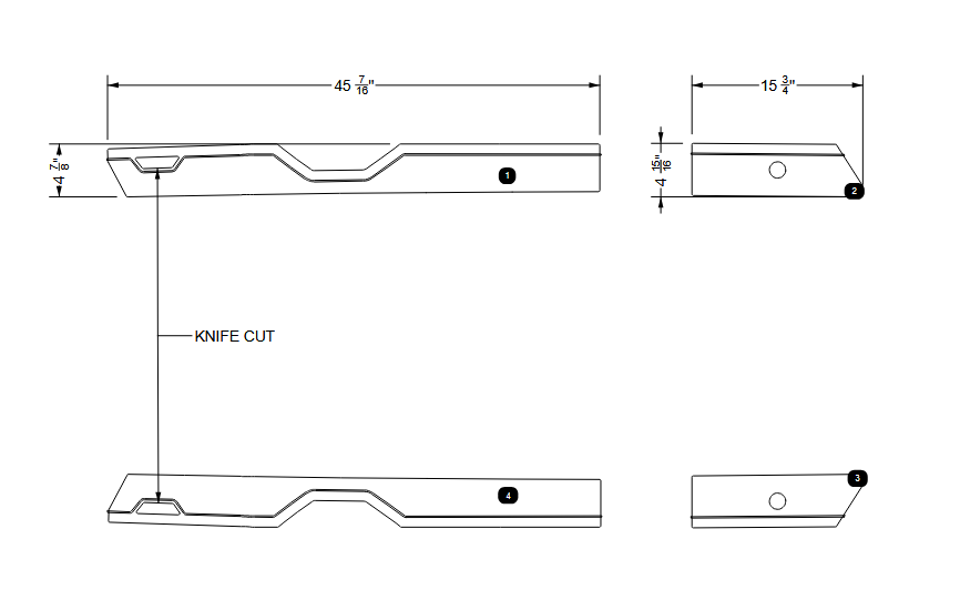 NON-SKID, GUNNEL COCKPIT CENTENNIAL EDITION P25 2025