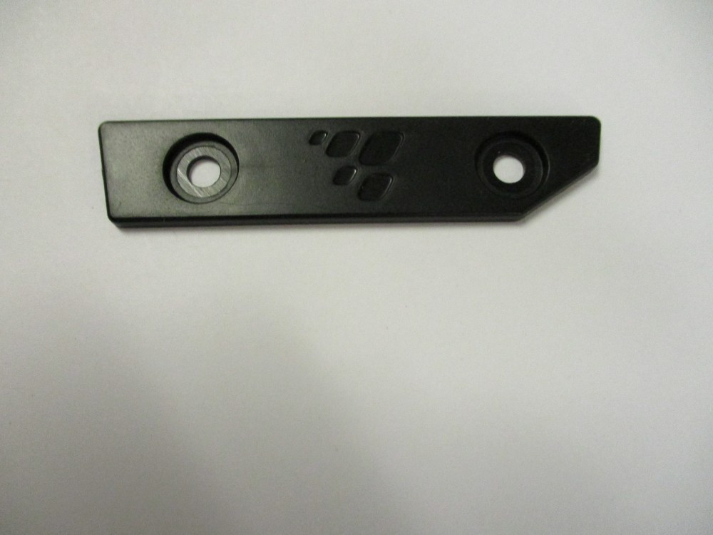 UPPER LEFT FINISH PLATE FOR VERALEX WINDSHIELD DOOR