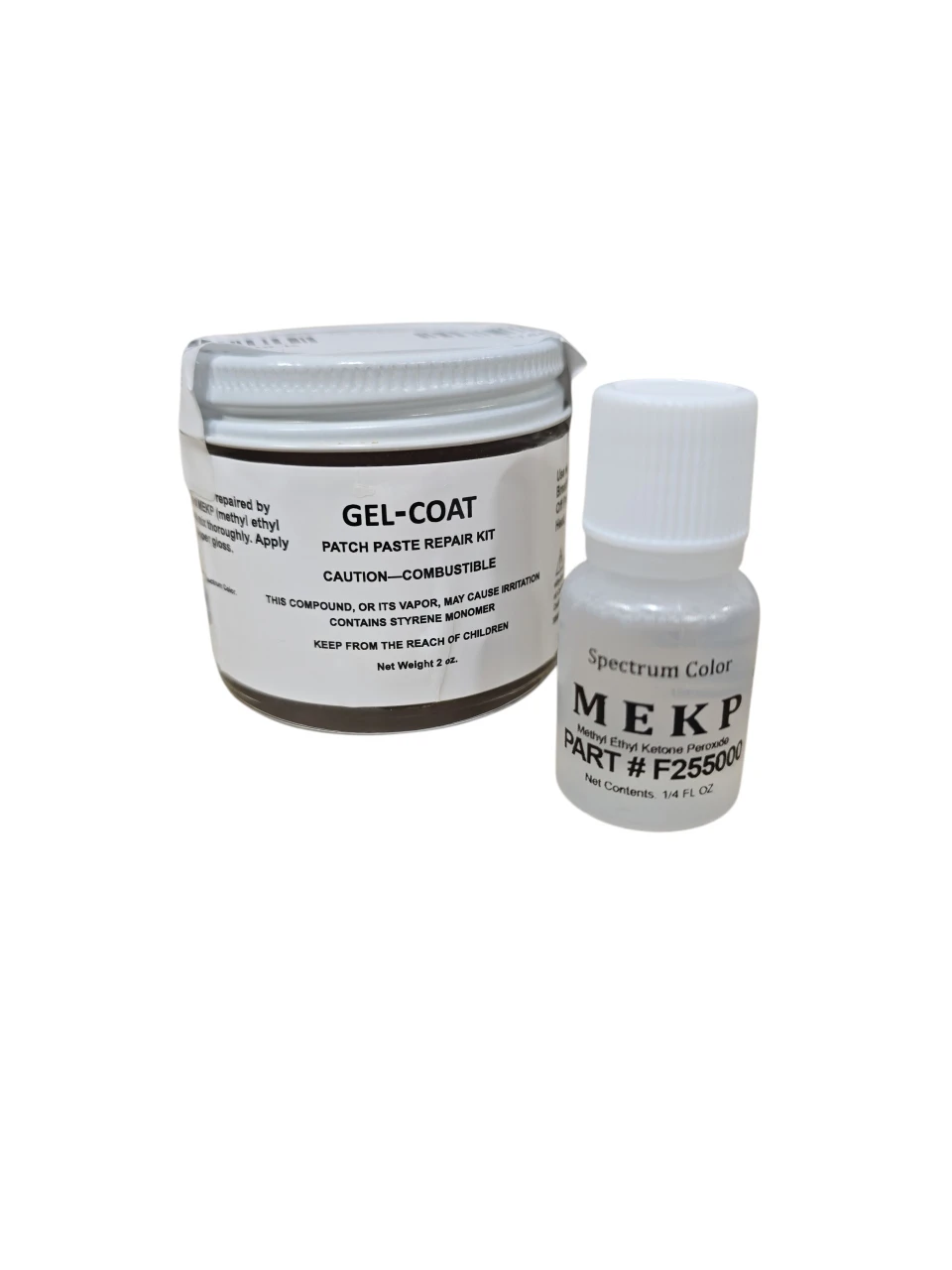 GEL COAT PATCH PASTE KIT- CLEAR