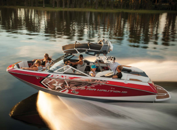 14-22 CORRECT CRAFT SUPER AIR NAUTIQUE G21 W/ FLIGHT CONTROL TOWER W/ SWPF & 17-19 SUPER AIR NAUTIQUE G21 W/ G SERIES FC TOWER W/ SWPF BOAT COVER- SUNDURA TEAL-OVERSTOCK