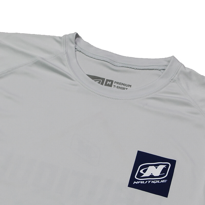 Diamond LS Performance Tee- Aluminum