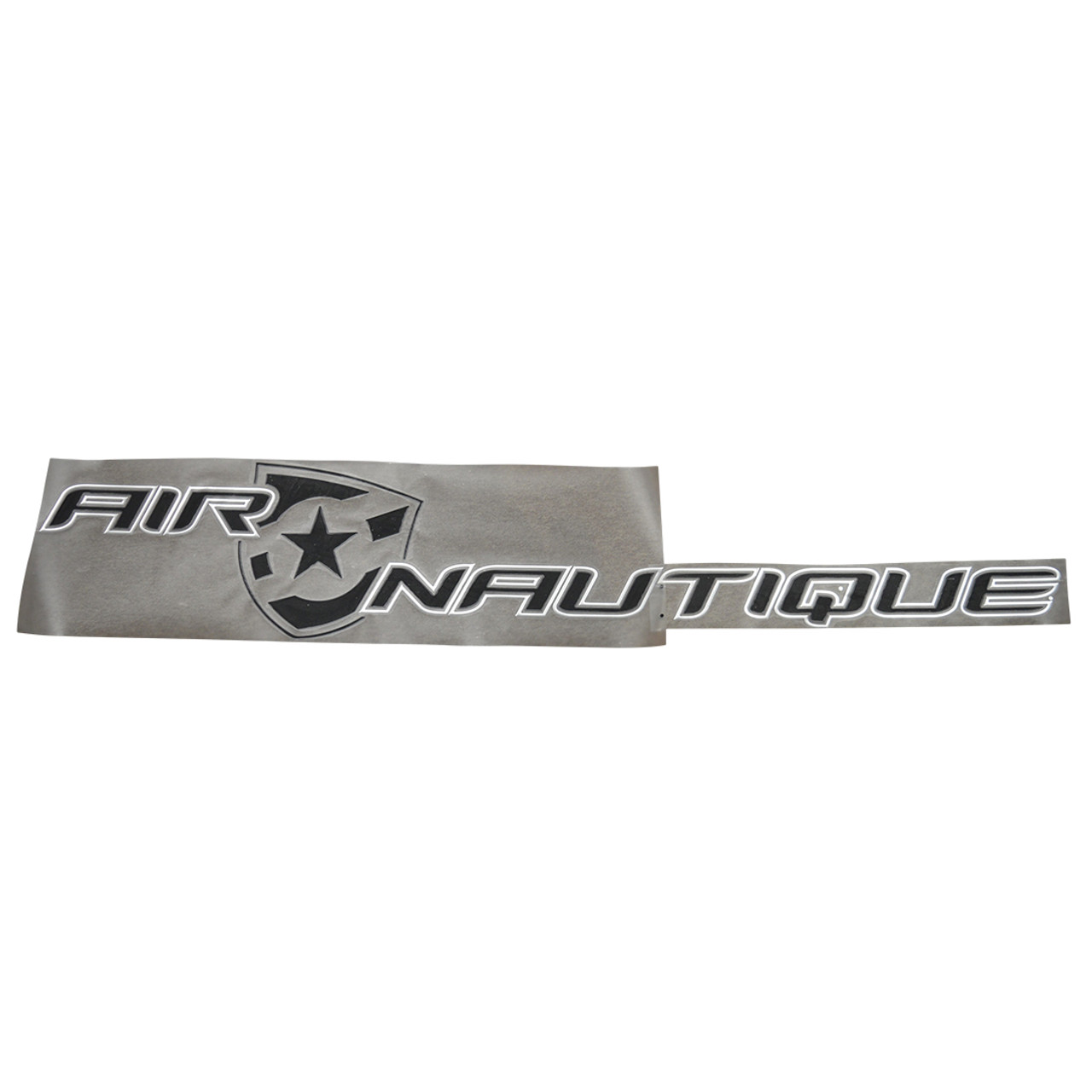 DECAL, HULL,  AIR NAUTIQUE SHIELD SMALL BLACK FOR 216 211 OR 226