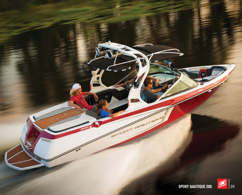 Ski Nautique 200 closed and open bow from 2010 - on