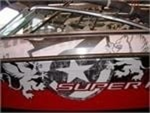 DECAL, HULL,  SUPER AIR KIT (6 PC) FOR 230 NAUTIQUE BACKGROUND ***NLA***