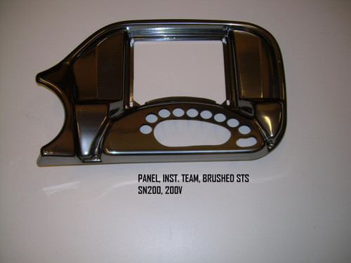 PANEL INST. TEAM BRUSHED STS