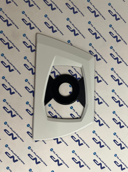 DECAL ROTARY ENCODER CHROMAX WHITE 7.74 X 4.51