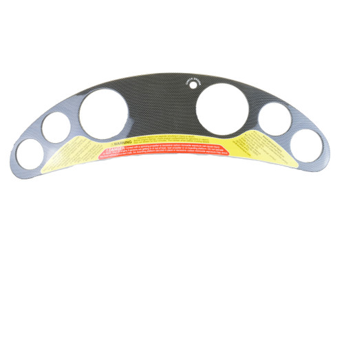 Dash Overlay - Charcoal OR Wood Grain  Early 2000's boats