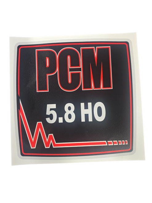 Decal, Flame Arrestor 5.8L