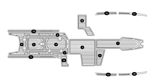 2017-2019 G25 Deck Kit SeaDek