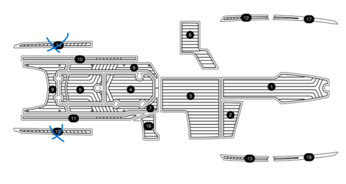 2017-2019 G25 Deck Kit SeaDek