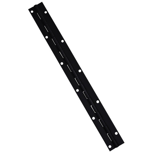 HINGE 10.5 X 1.06 BLACK ANODIZED ALUMINUM