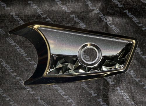 DECAL THROTTLE PLATE BRIGHT CHROME CHROMAX