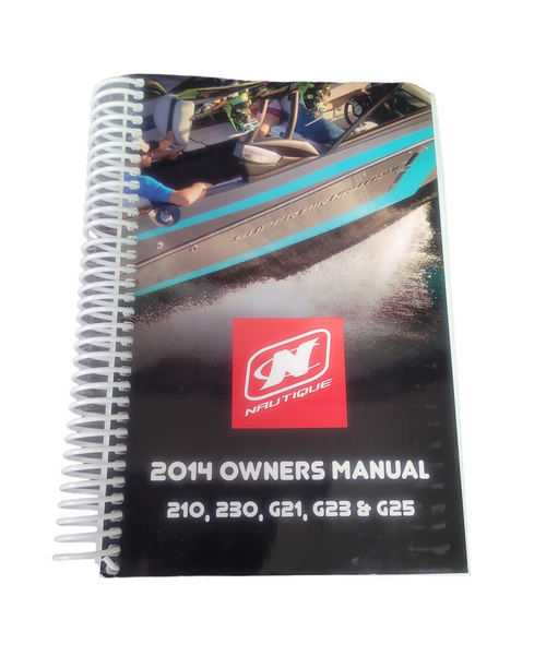 OWNERS MANUAL- 2014 210, 230, G21, G23, & G25