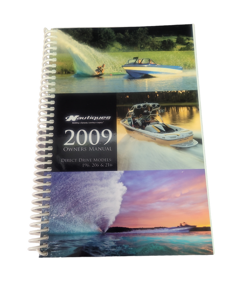 2009 OWNERS MANUAL- DIRECT DRIVE MODELS: 196, 206 & 216