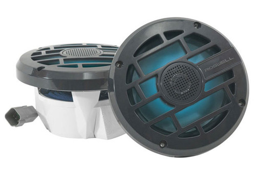 R 6.5 Black Roswell speakers with RGB Lights