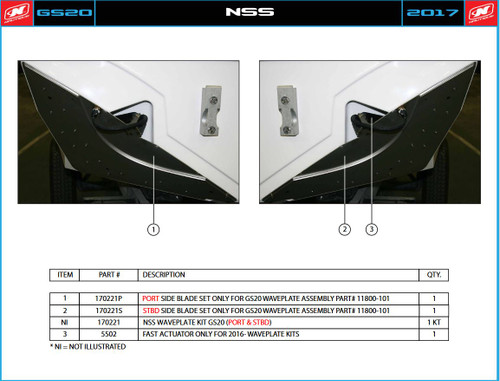 2017-2022 GS20 NSS WAVEPLATE