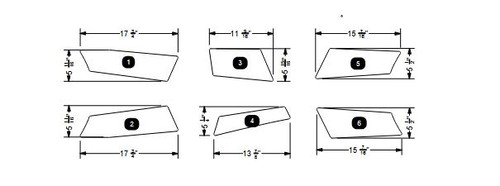 NON-SKID POCKET KIT A G23, 2021-2024
