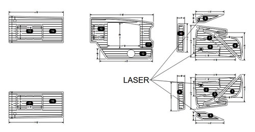 NON-SKID, UNDERDECK KIT, P23 2020-2023