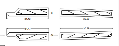 NON-SKID, COCKPIT GUNNEL  GS20