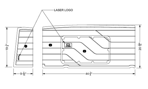 NON-SKID, STRINGER AFT PORT G21