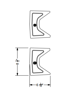 NON-SKID, TOWER FEET
