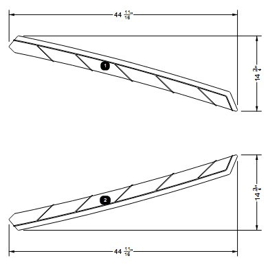 NON-SKID, GUNNEL BOW SIDES P/S G21 2026