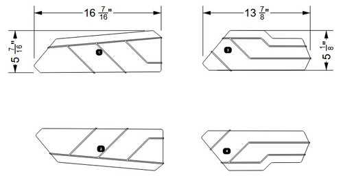 NON-SKID, GUNNEL COCKPIT P/S G21 2026