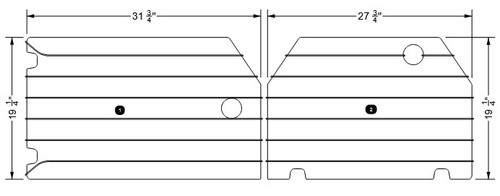 NON-SKID, FLOOR HATCHES G23/G25 2026