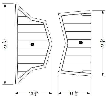 NON-SKID, FLOOR AFT STEP G23/G25 2026