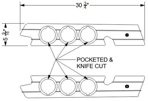NON-SKID, POCKET COCKPIT P/S G23 2026
