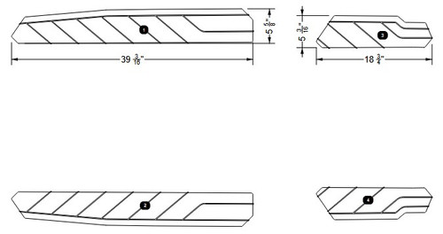 NON-SKID, GUNNEL COCKPIT P/S G25 2026