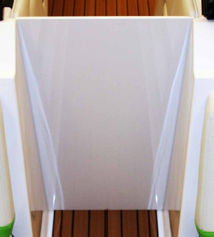 AIR DAM DOOR 230 SILVER CLOUD ACRYLIC