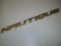 DECAL NAUTIQUE TRANSOM CHROMAX GOLD 1.39" X 18"