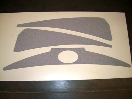 SANO KIT 210 TRANSOM SANO W/OVAL PYLON HOLE (3 PC.)