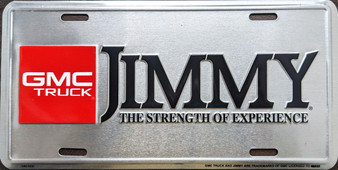 GMC truck jimmy souvenir plate