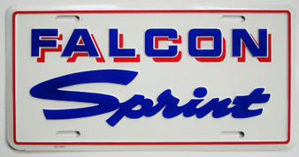 Falcon Sprint novelty license plate for sale