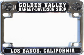 harley davidson license plate frame