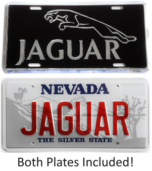 Jaguar novelty plates