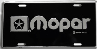 mopar license plate