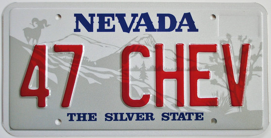 1947 Chevrolet novelty plate for sale