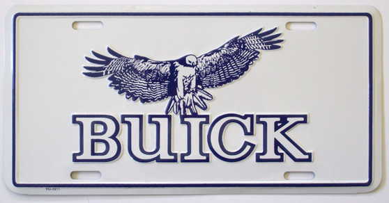 Buick novelty license plate