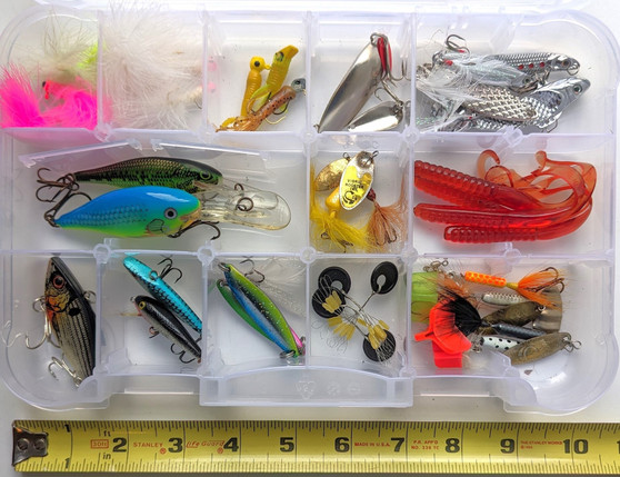 bass and trout lures