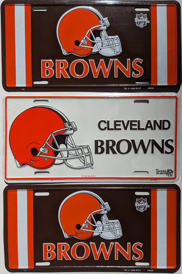 Cleveland Browns novelty license plates