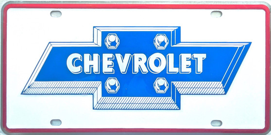 chevrolet license plate