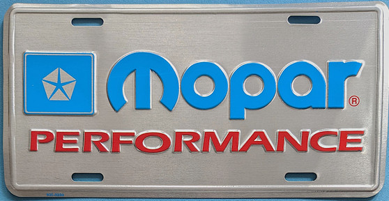 Mopar Performance License Plate