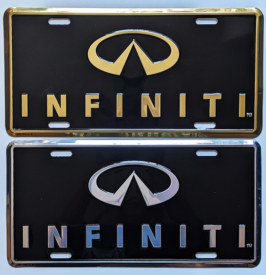 Infiniti license plates