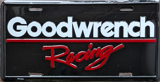 Goodwrench Racing novelty license plate